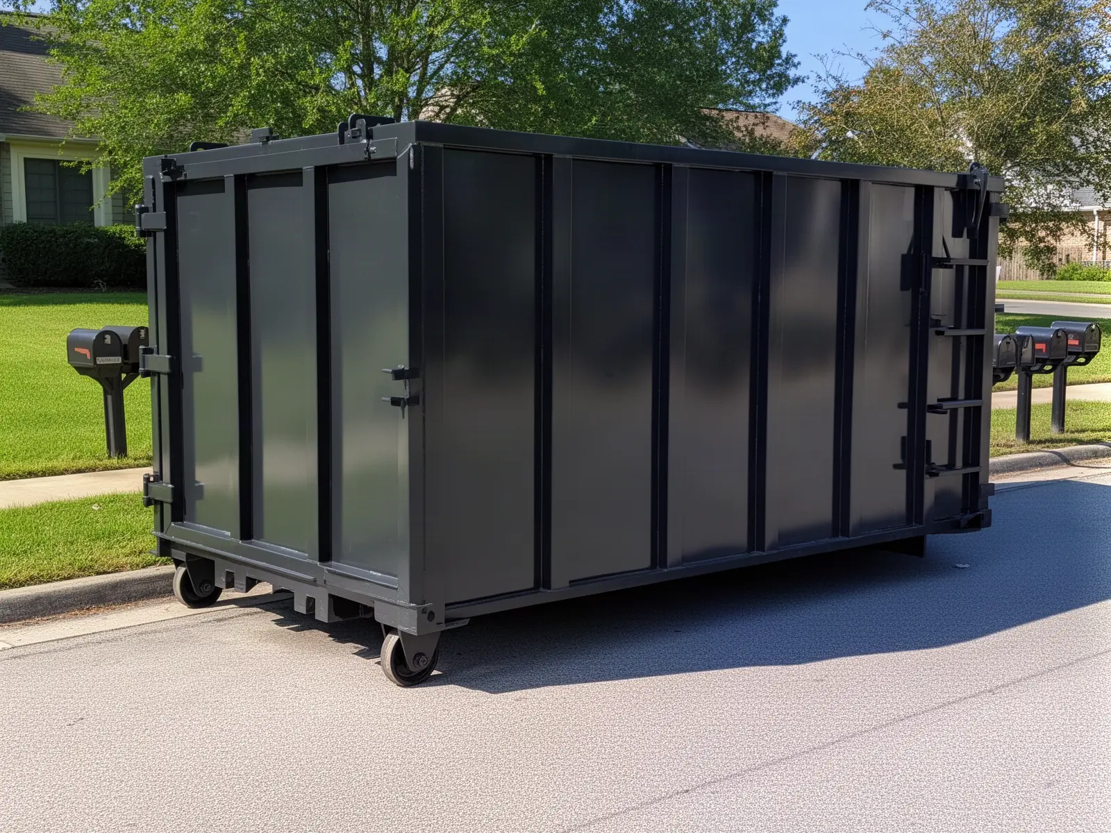 Roll-off dumpster from Burbank Workhorse Bin Rental in Burbank, CA